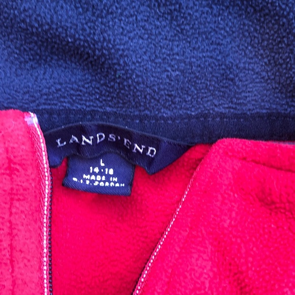Lands End Fleece - size L - Picture 2 of 3
